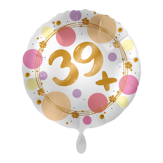1 Ballon - Pois brillants 39+ - UNI