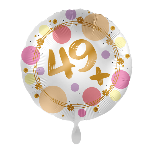 1 Ballon - Pois Brillants 49+ - UNI