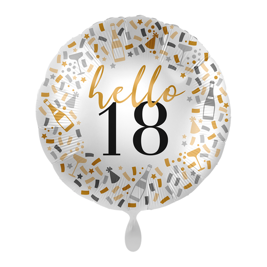 1 Ballon - Hallo 18 - UNI