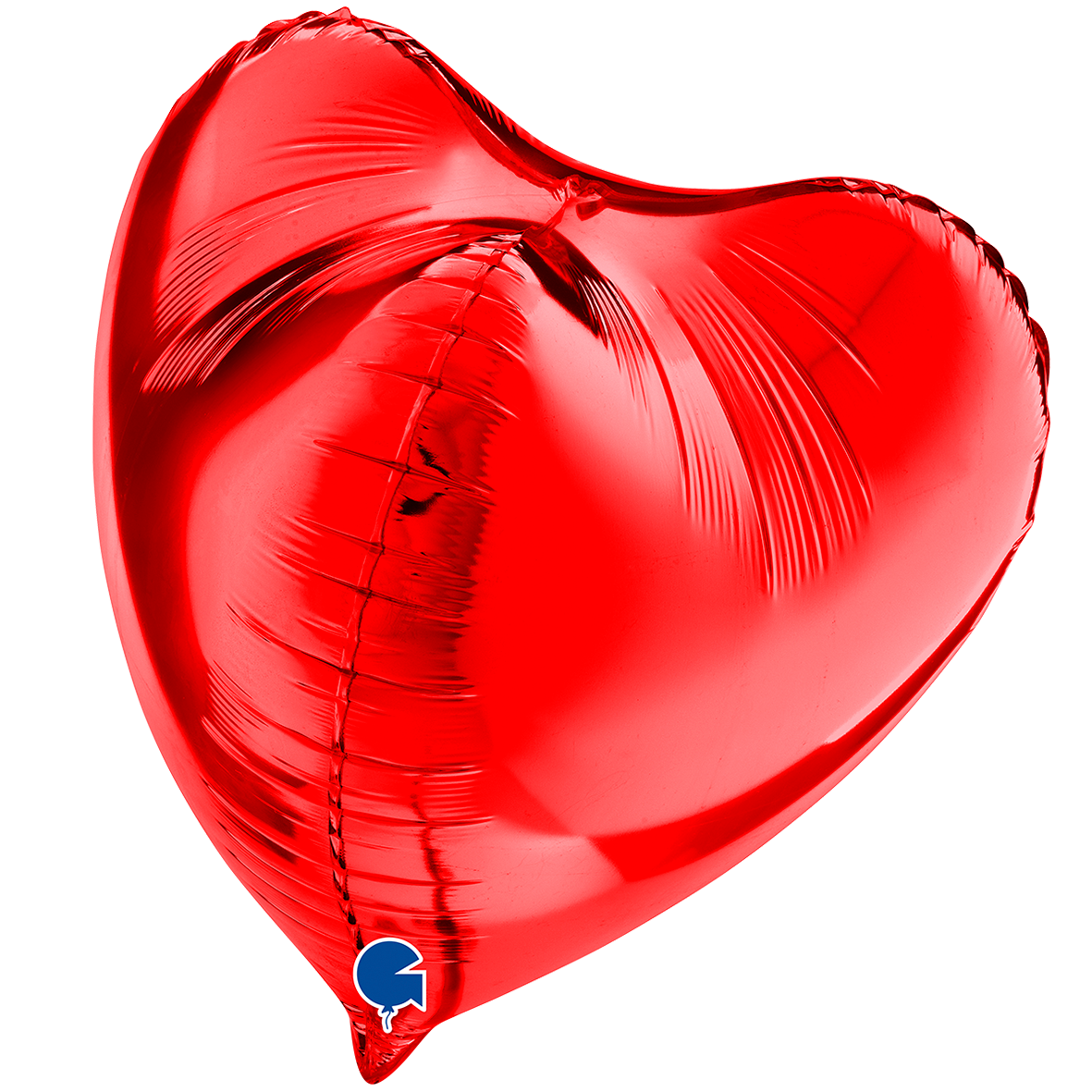 1 Ballon XL 3D - Cœur - Rouge