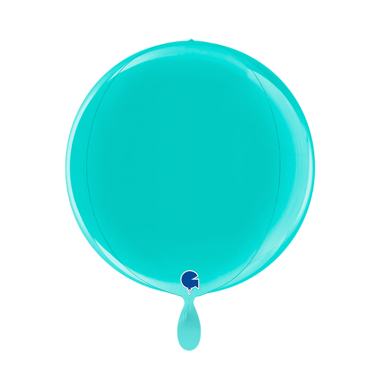 1 Ballon 4D - Globe - Tiffany