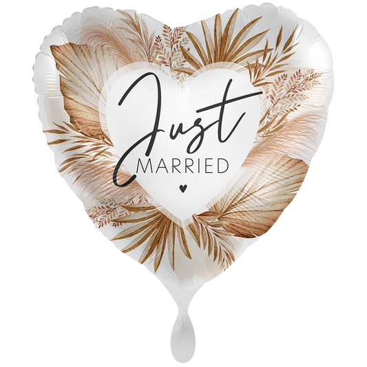 1 Ballon XXL - Boho Dream Just Married - ENG