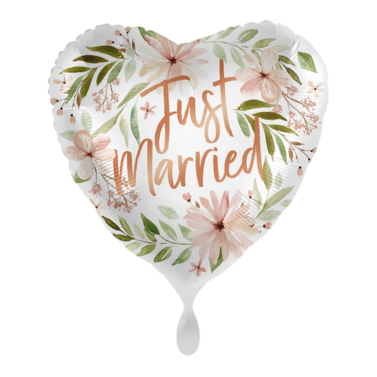 1 Ballon - Just Married Glückseligkeit - FR