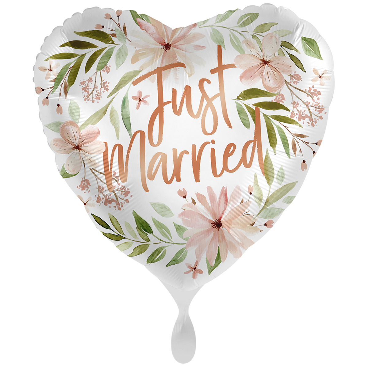 1 Ballon XXL - Just Married Bliss - ANG