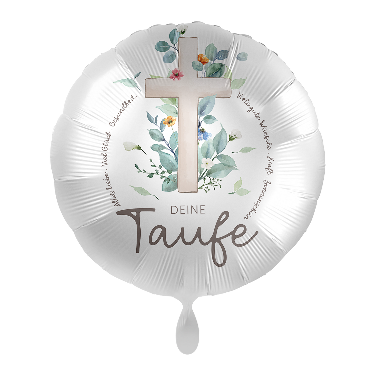 1 Ballon - Croix de baptême - FRA