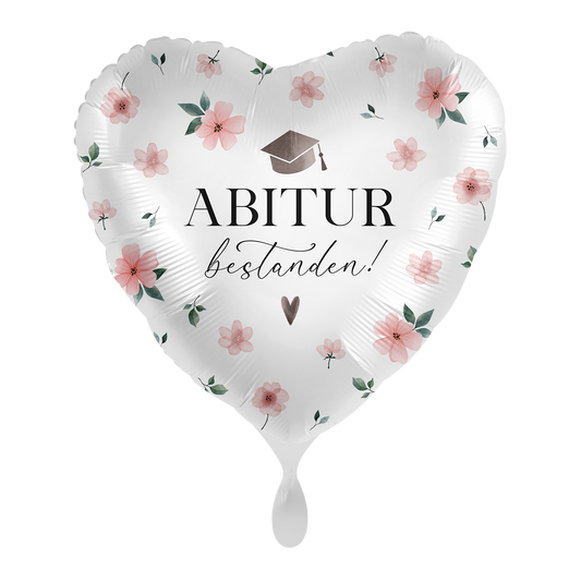 1 Ballon - Afstuderen met Bloemen - NLD