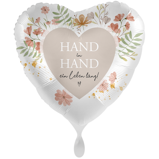 1 Ballon XXL - Natural Flower Love - GER