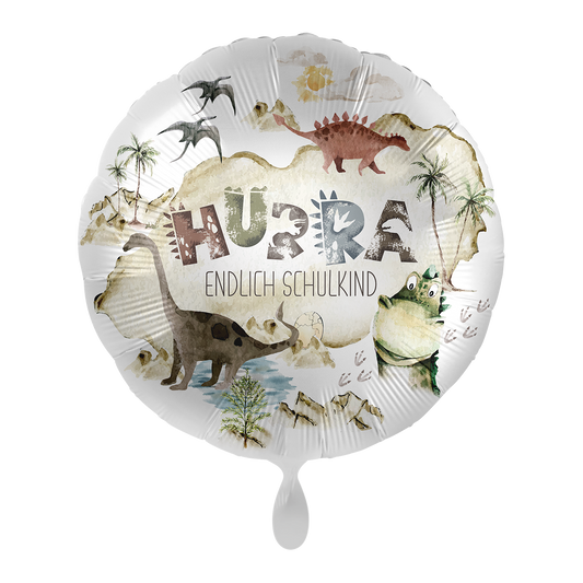 1 Ballon - Dinosaurier-Schule Abenteuer - GER