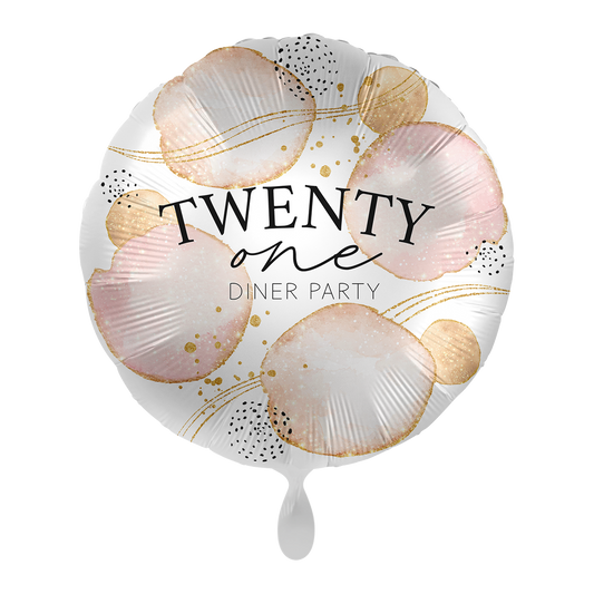 1 ballon – soirée dîner des Vingt et Un – FR