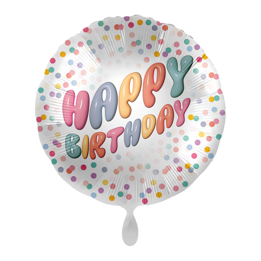 1 Ballon - Joyful Birthday - ANG