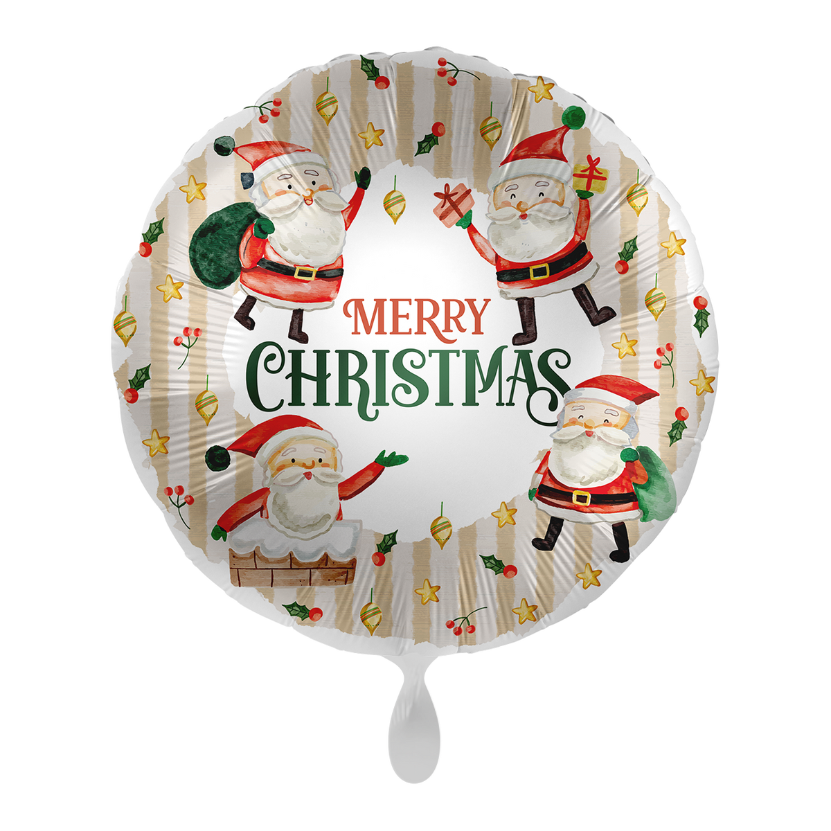 1 ballon - Joyeux Noël - ANG