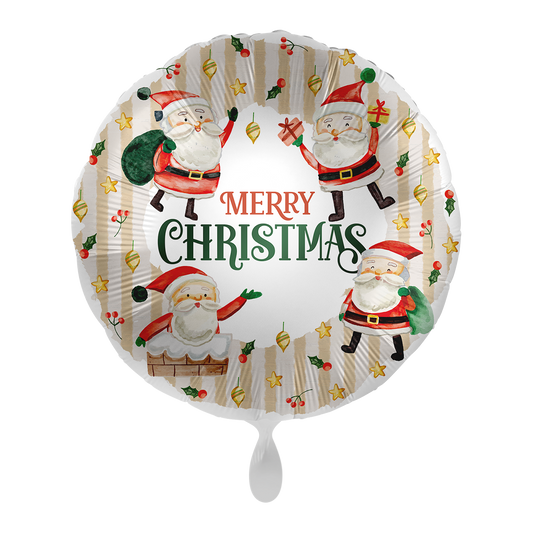 1 ballon - Joyeux Noël - ANG