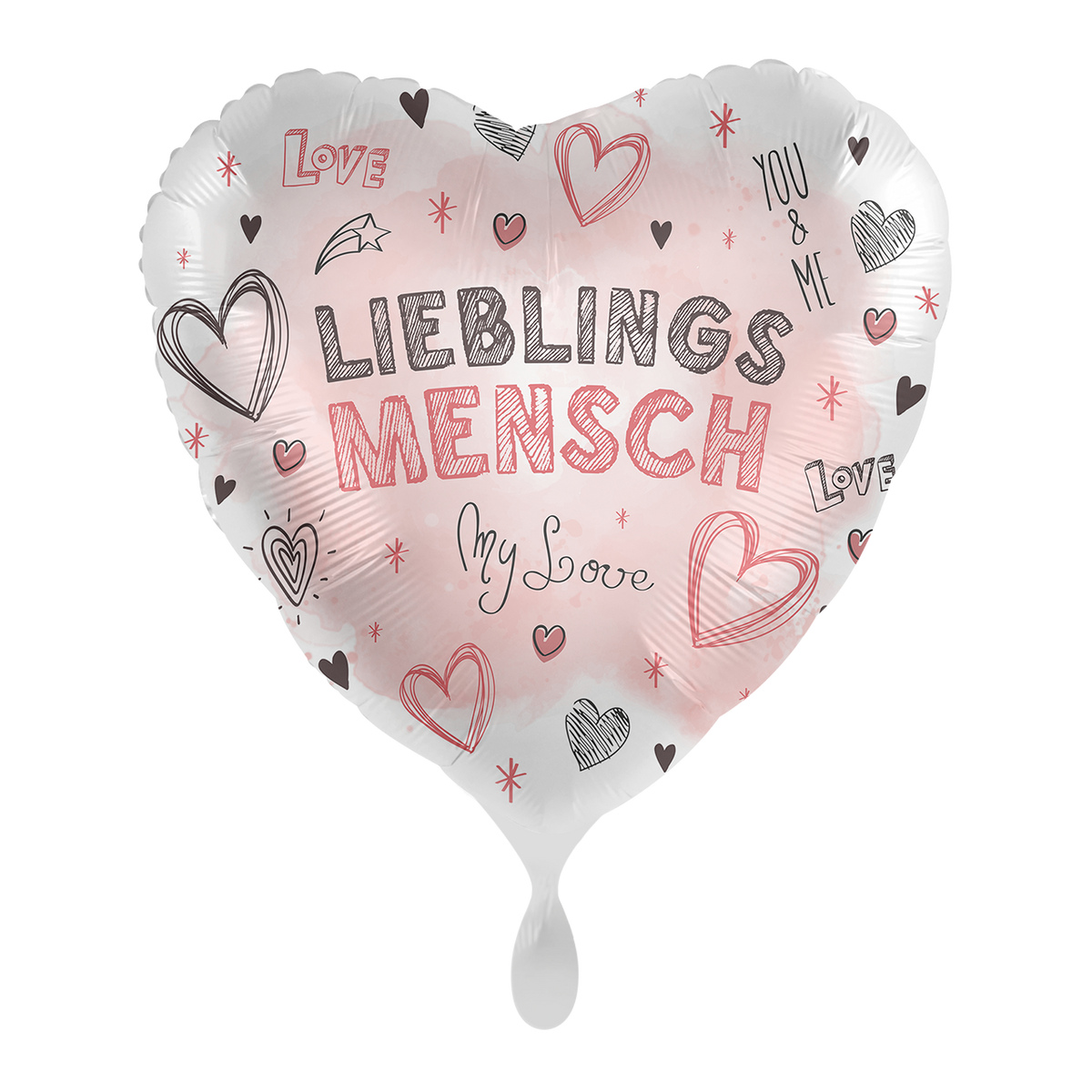 1 Ballon - Voor mijn liefde - NLD
