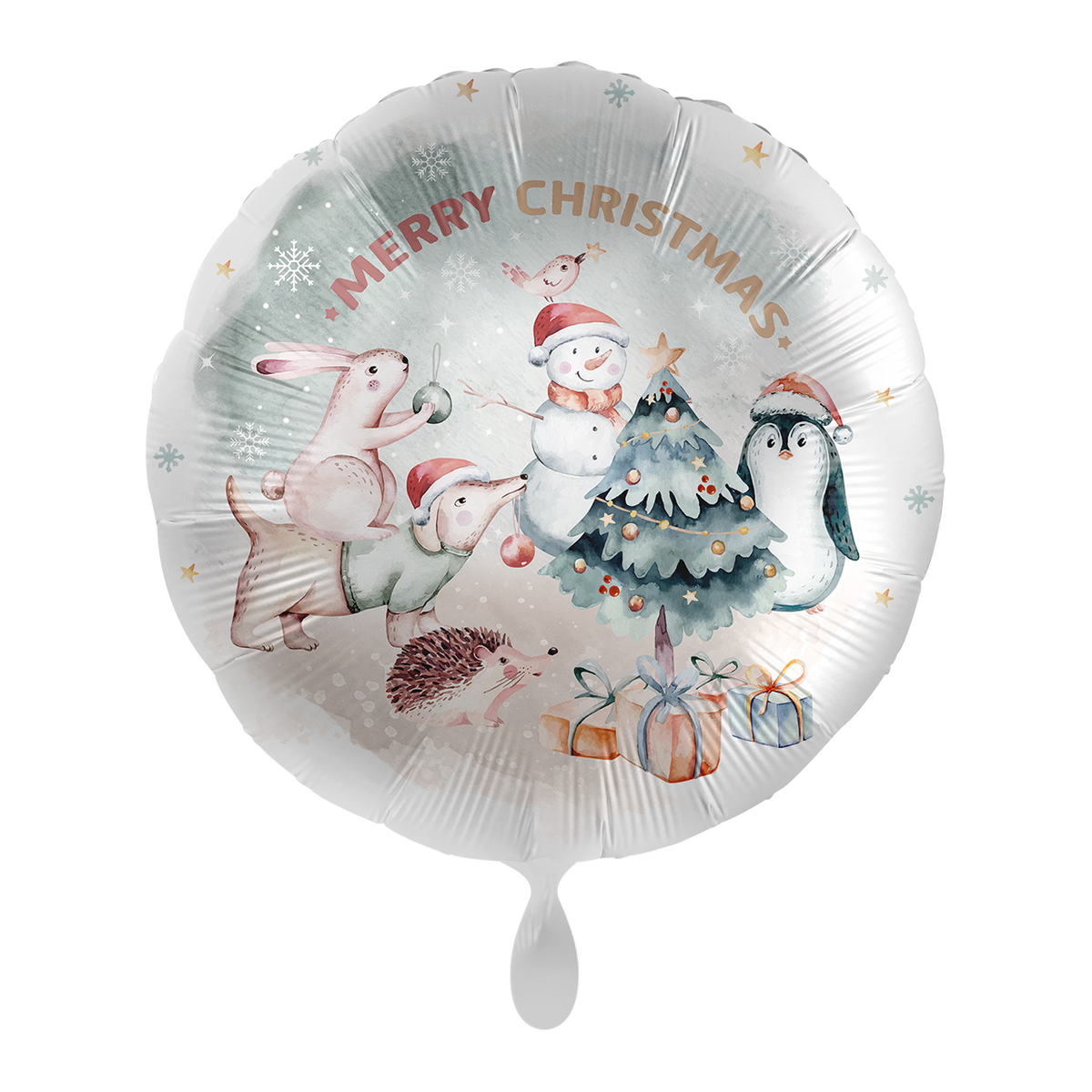 1 Ballon - Joyeux Noël les amis - ENG