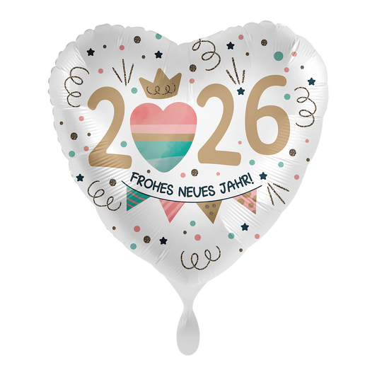 1 Ballon - Nieuwjaar vieren - NLD
