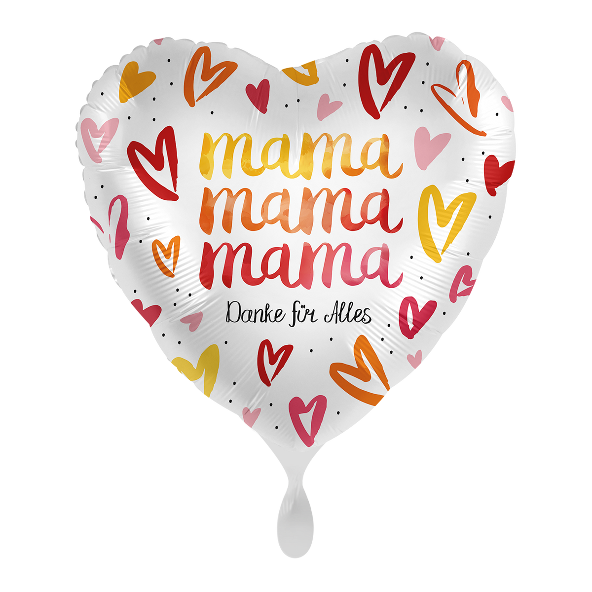 1 Ballon - Cœurs pour Maman - FRA