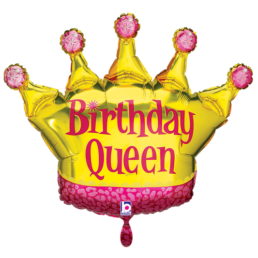 1 Ballon XXL - Joyeux Anniversaire la Reine