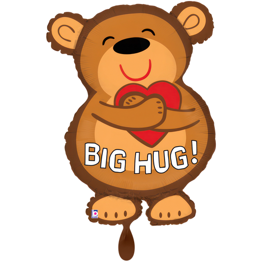 1 ballon - Gros ours câlin