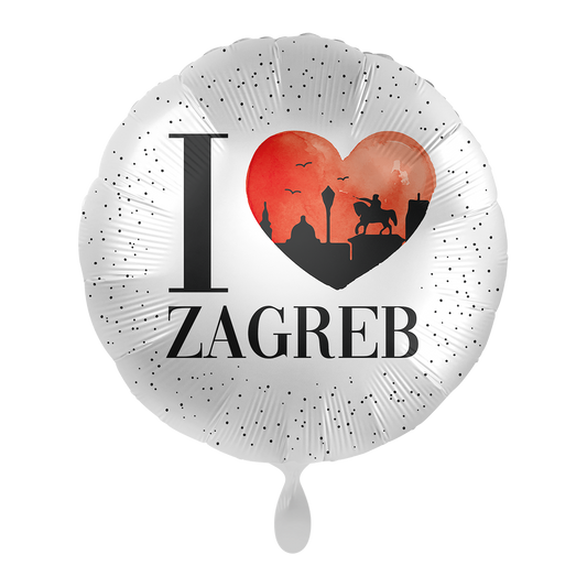 1 Ballon - I Love Zagreb - NL