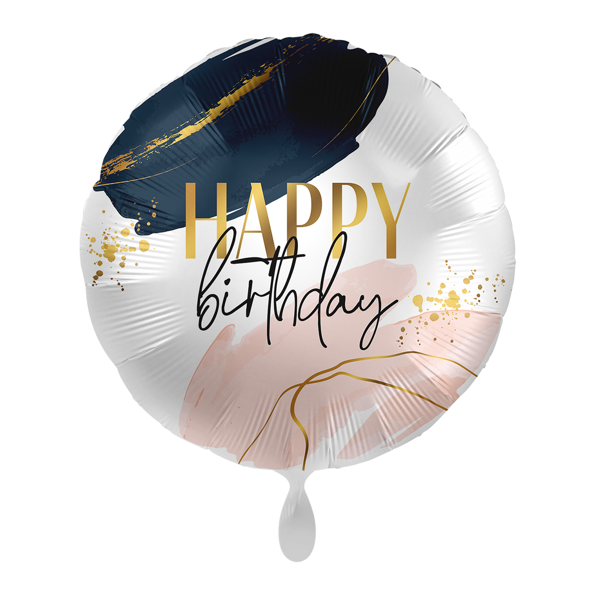 1 Ballon - Joyeux Anniversaire tendance - FR