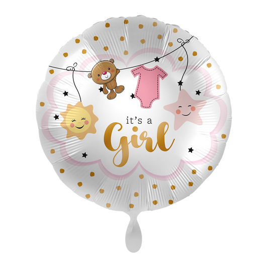 1 Ballon - Baby Girl is Coming - NL