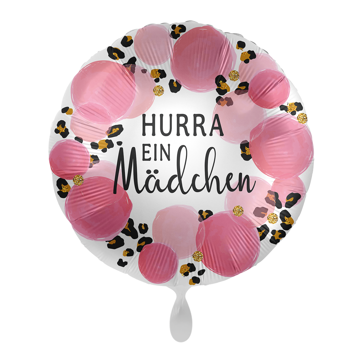1 Ballon - Baby Girl Leopard - NL