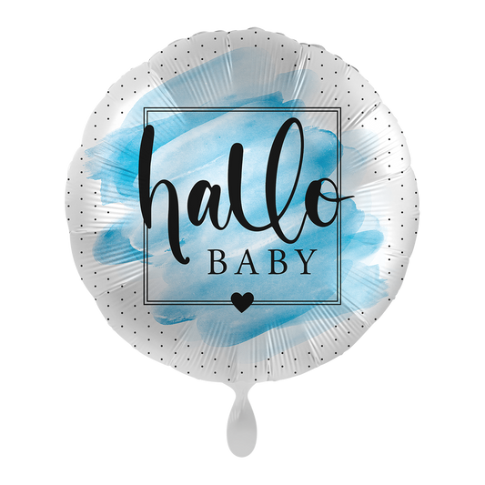 1 Ballon - Welkom op de wereld, baby boy! - NLD