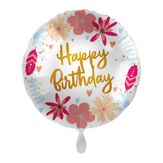 1 Ballon - Fleurs de fête - FR