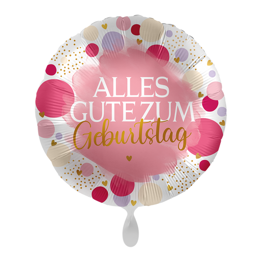 1 Ballon - Joyeux Anniversaire - FRA