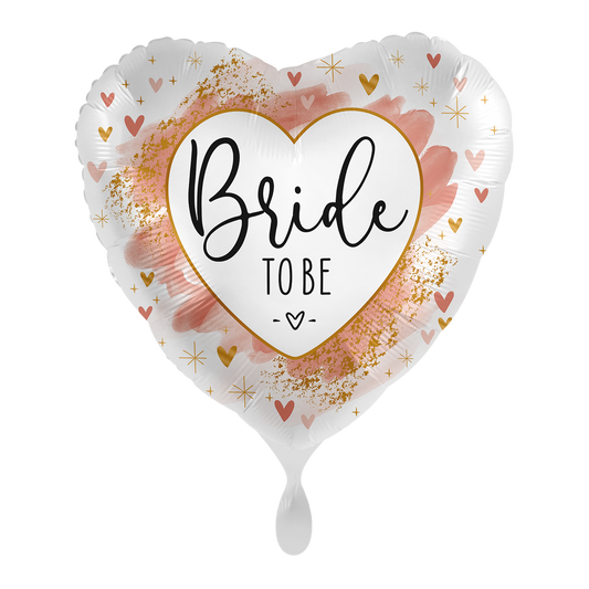 1 Ballon - Bride to be Aquarel - NL