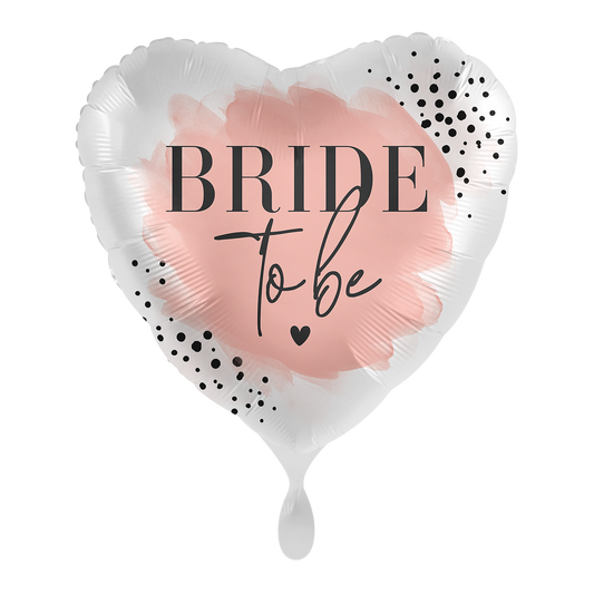 1 Ballon - Bride to be Blush - ENG
