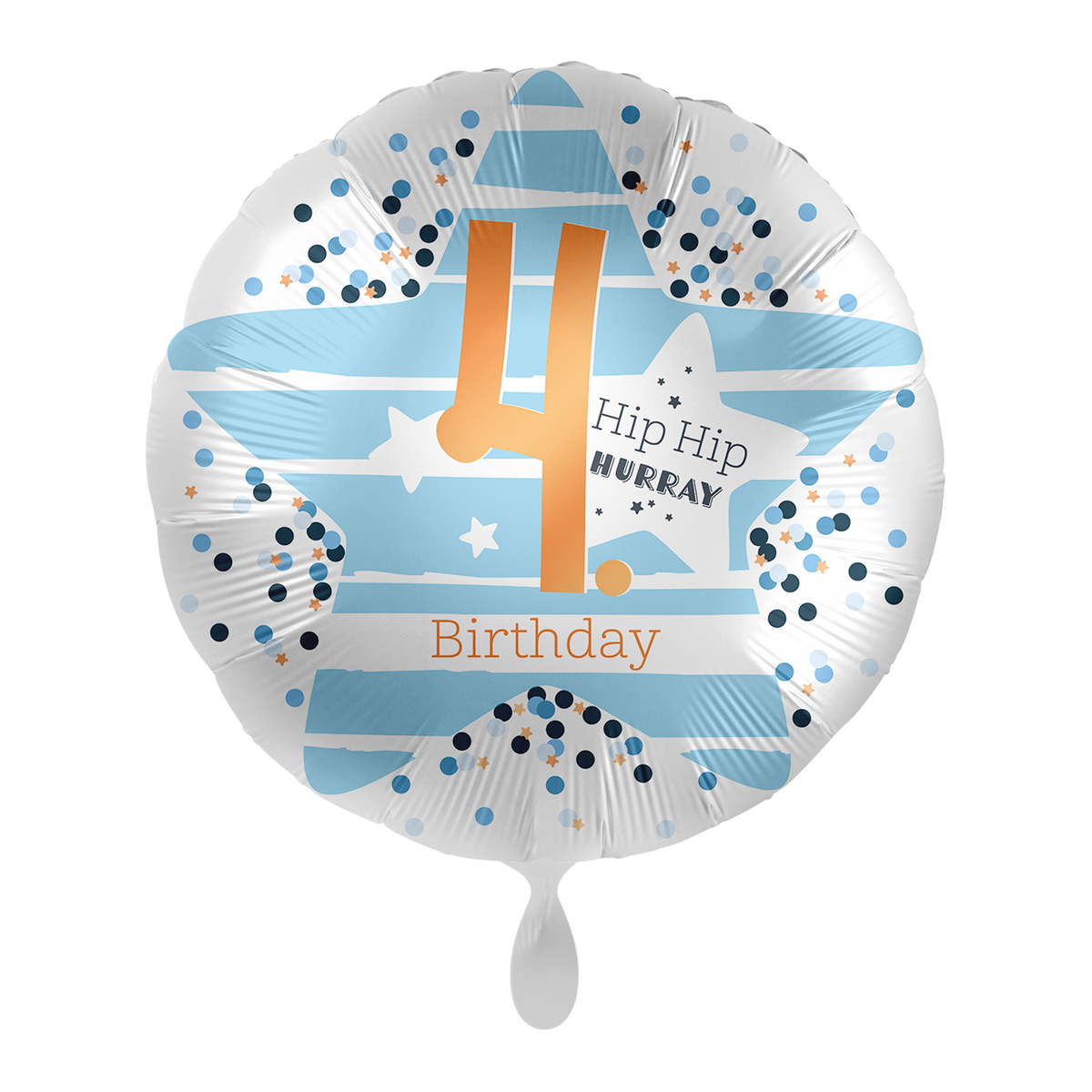 1 Ballon - 4. Anniversaire Étoiles - FR
