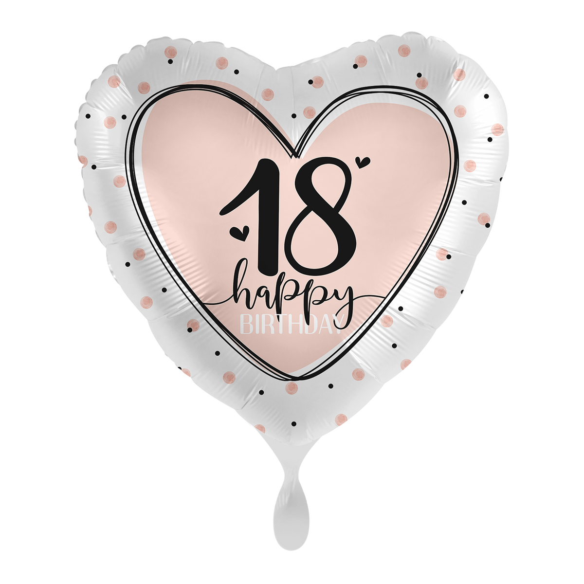 1 Ballon - Lovely Birthday 18 - FR