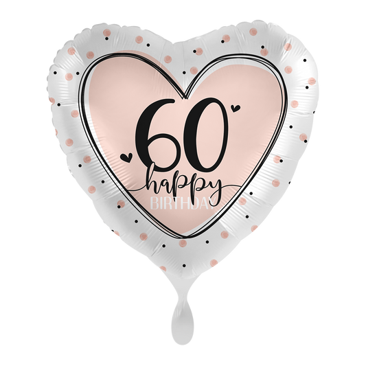 1 Ballon - Lovely Birthday 60 - NL