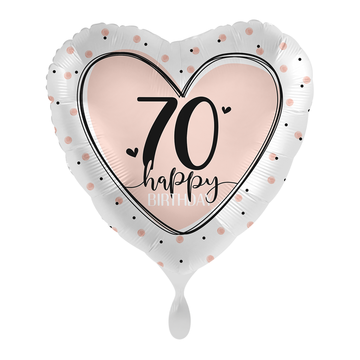 1 Ballon - Lovely Birthday 70 - ENG