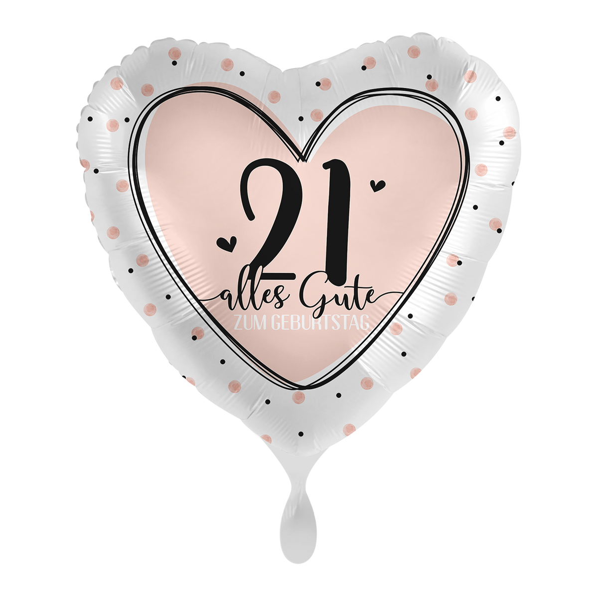 1 Ballon - Lovely Birthday 21 - FRA