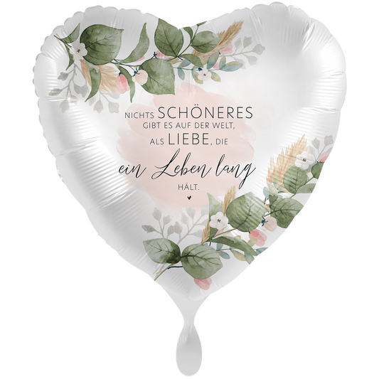 1 Ballon XXL – Mariage romantique au jardin – FRA