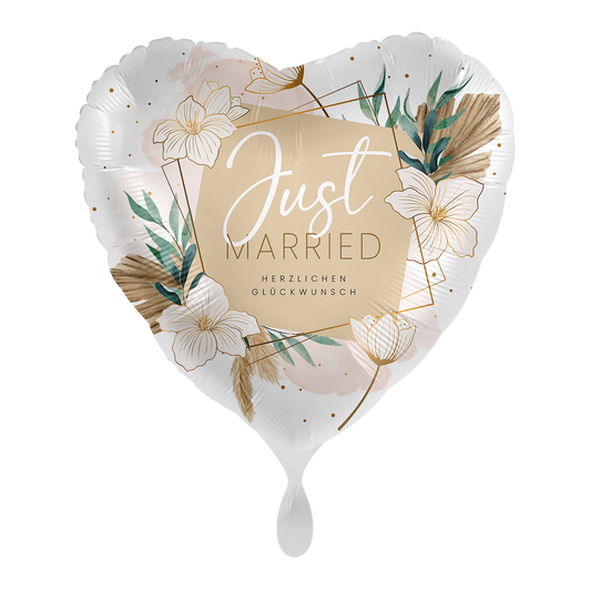 1 ballon - mariage bohème moderne - FR
