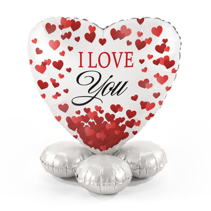 1 bouquet de ballons - Je t'aime - ANG