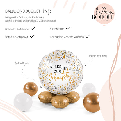 1 Bouquet de ballons - Hello Happy Birthday - DEU