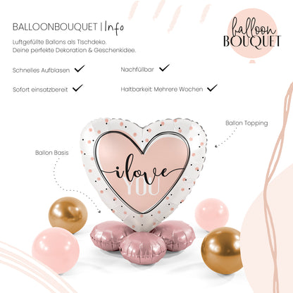 1 Ballonboeket - Lieve Jij - NL