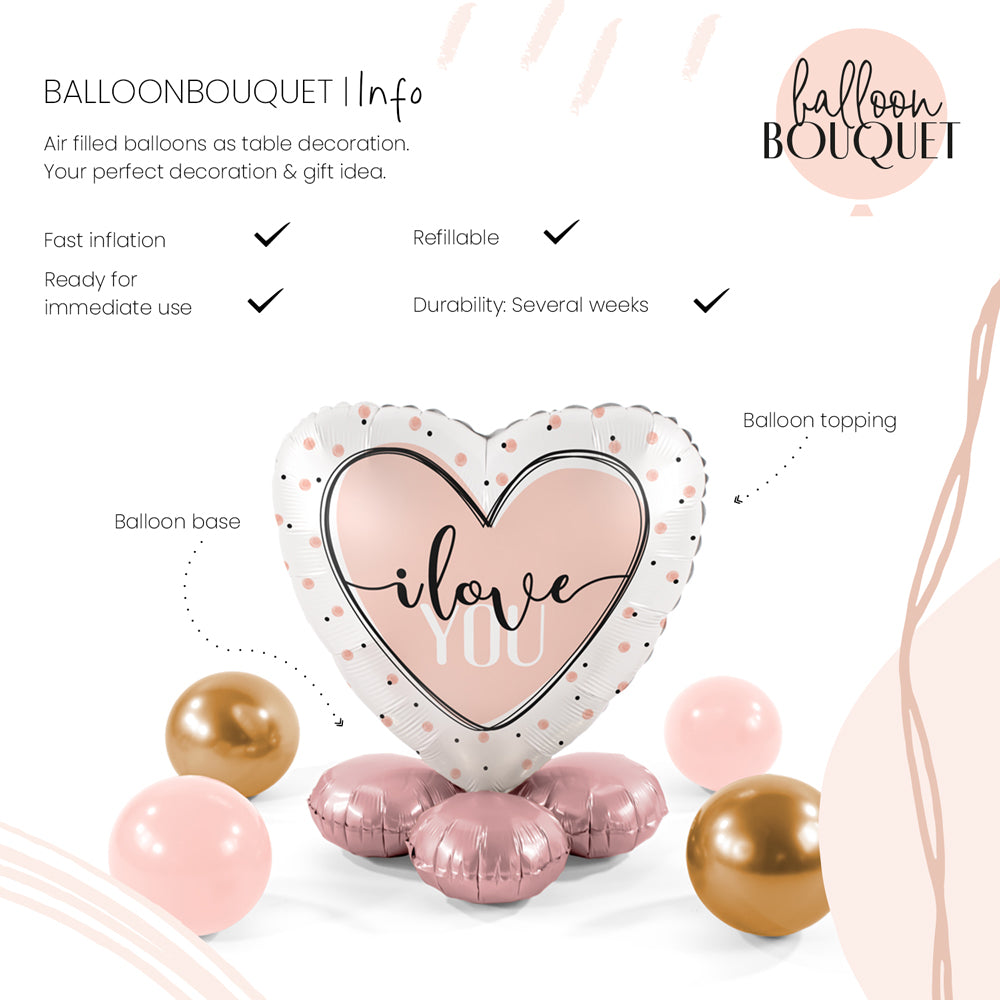 1 Ballonboeket - Lieve Jij - NL