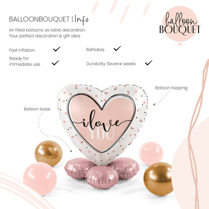 1 Ballonboeket - Lieve Jij - NL