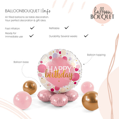 1 Ballon Bouquet - Sweet Birthday - NL