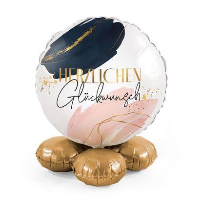 1 Bouquet de Ballons - Ambiance Anniversaire Moderne - FRA