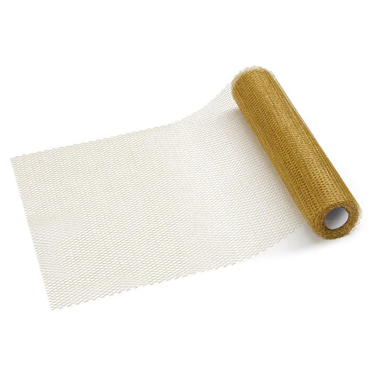 1 nappe - Chemin de table doré