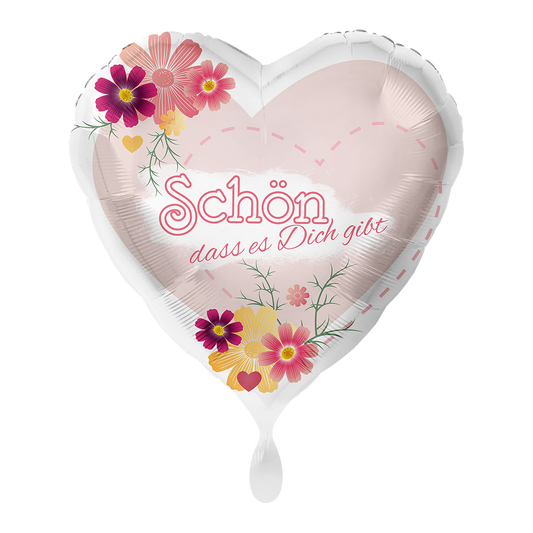1 ballon - Heureux de t'avoir