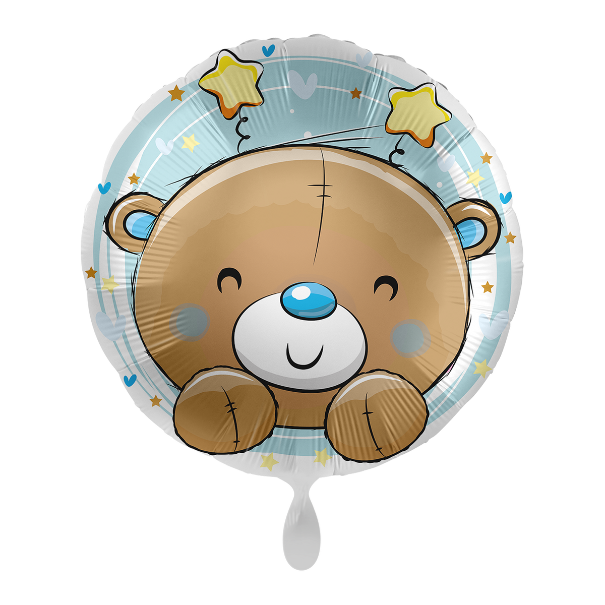 1 Ballon - Ours Bleu - UNI