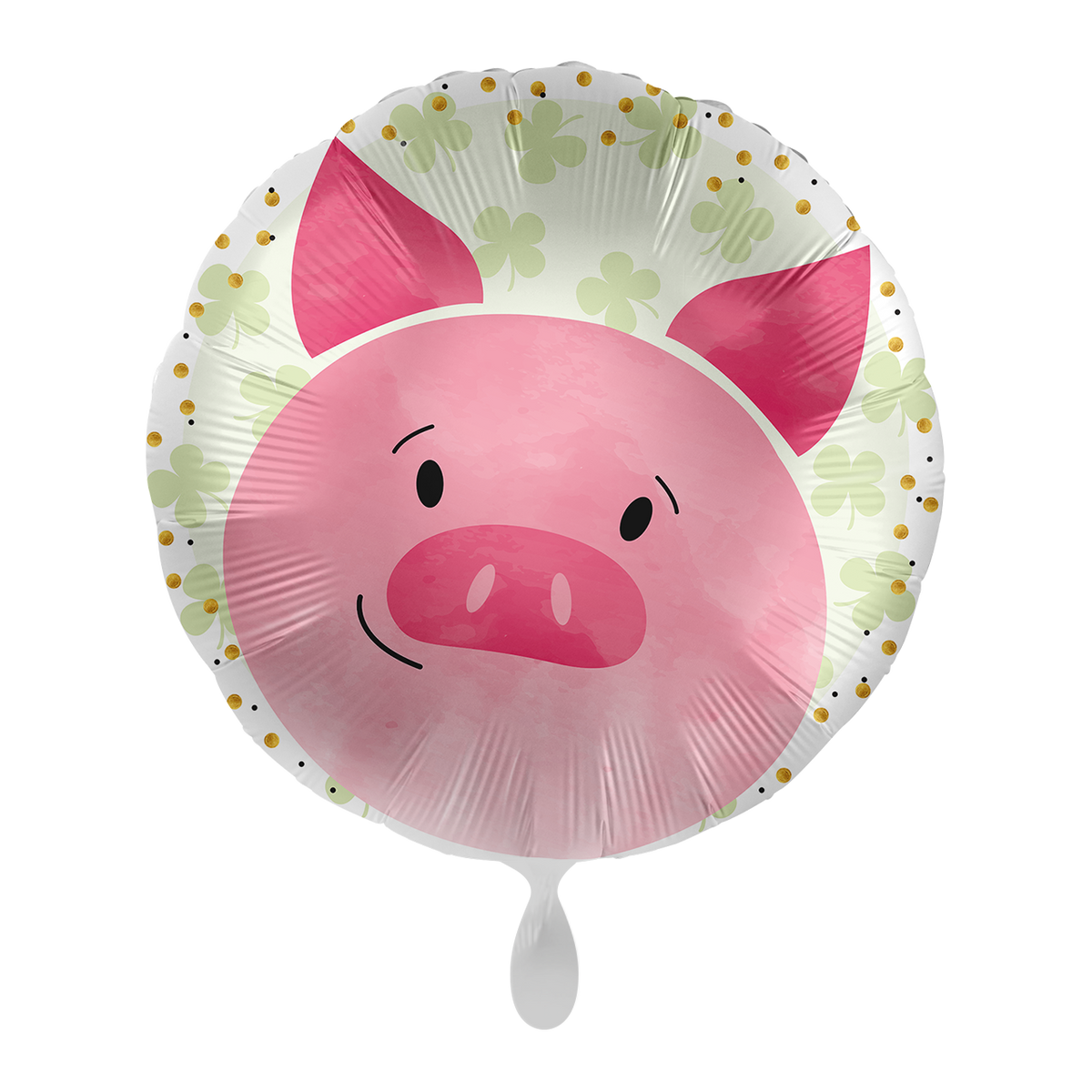 1 Ballon - Cochon porte-bonheur - UNI