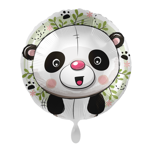 1 Ballon - Panda Heureux - UNIQUE